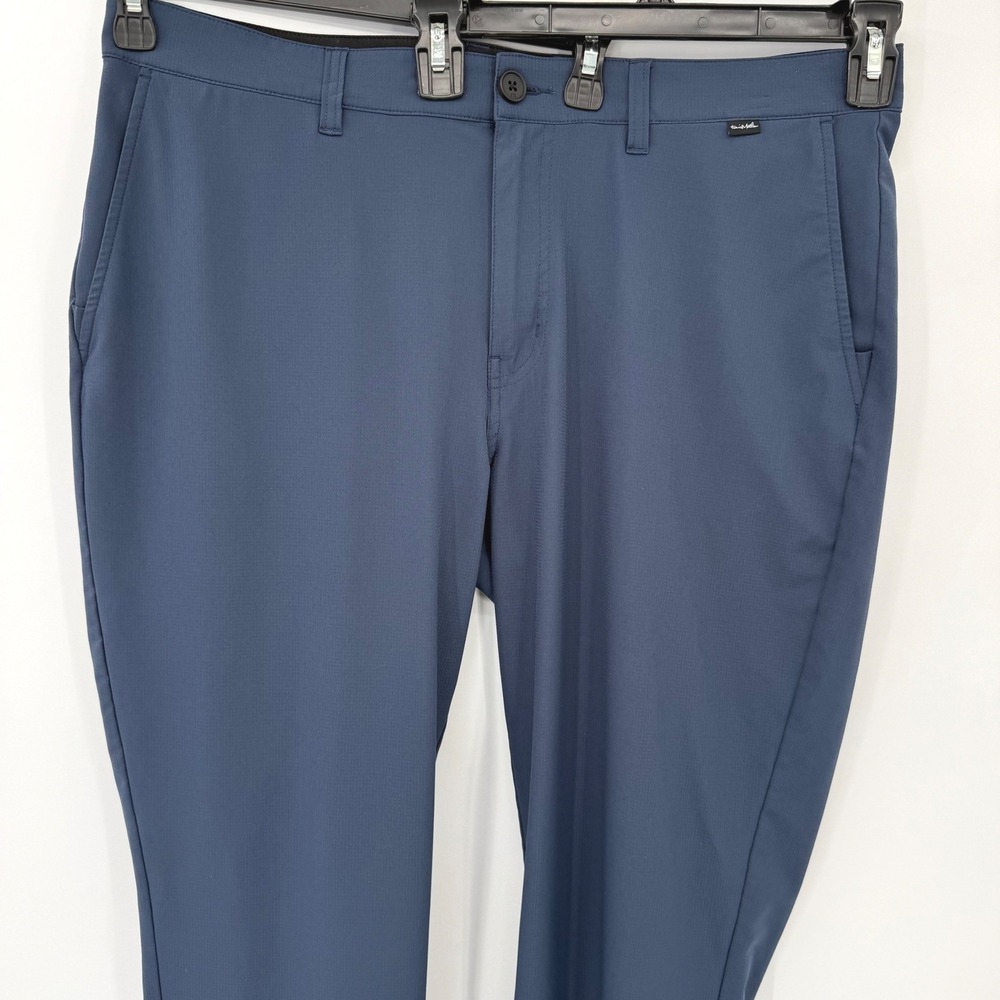 TravisMathew Pants Mens 36 Navy Blue Golf Chino Performance Stretch Lightweight‎